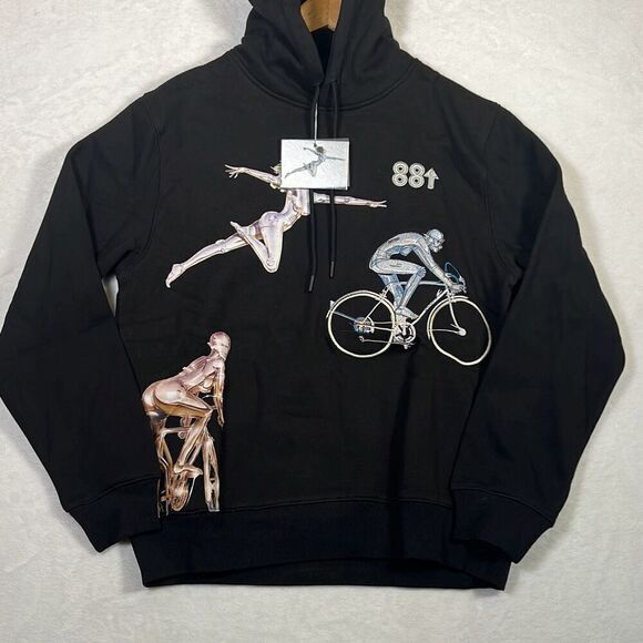 88Rising rare concert release digital robots 88‎ Sorayama hoodie pullover Men M - Picture 1 of 8